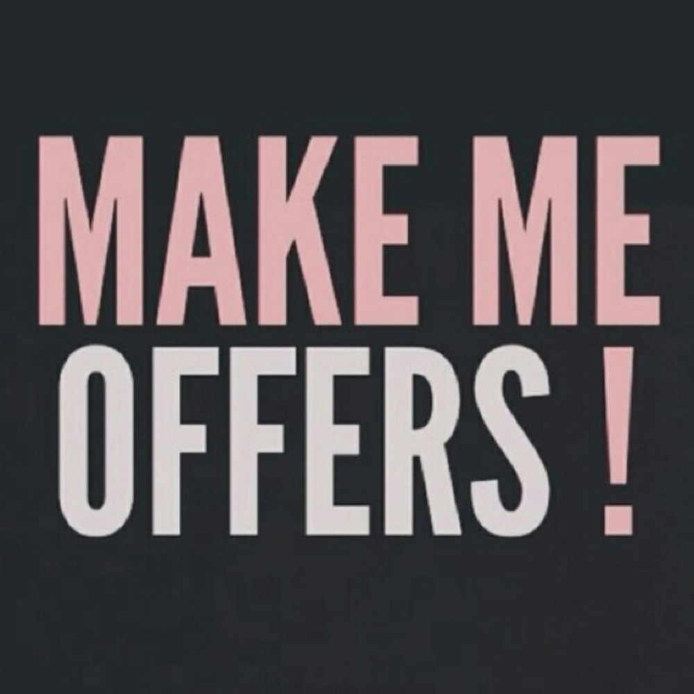Make me offers I will except if approved thanks😊